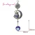 kf-H36f7449e9a7b4cc3bb4b515500af08f3G amuleto turco azul mal de ojo, Luna, búho, amuleto de la suerte, colgante de pared, péndulo, protección de bendición, regalo, decoración del hogar