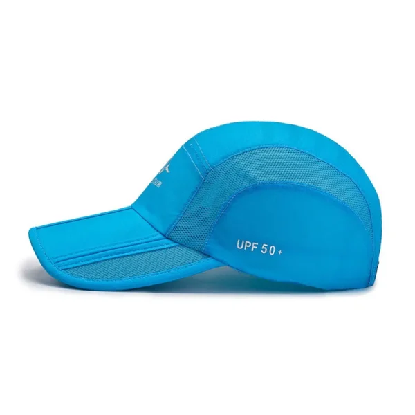 Gorra de béisbol de secado rápido para hombre y mujer, gorro de béisbol transpirable ultrafino, con cierre trasero, plegable, para deportes al aire libre, senderismo y montañismo, A138