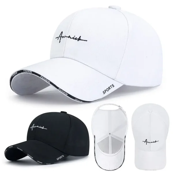 kf-S04f8e039e4fb4553b5e623da5e661e73C Gorra de béisbol transpirable Unisex para hombre y mujer, gorra vacía superior para correr, sombrero para el sol, gorra de béisbol para espacio al aire libre, sombrero protector solar de verano