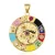 kf-S193656a4a1f6463fa2189fe7248a2966A Colgante de lujo Joya DIY con circonita cúbica multicolor esmaltada, dijes griegos de mal de ojo para mujer, hechos a mano, joyería turca.
