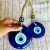 kf-S2b60e5e4317c4390bca042dc233bd3c32 Colgante de pared de mal de ojo, abalorio de pared de ojo azul de cristal, decoración del hogar, Idea de regalo para el hogar, protección de la casa, regalo de mal de ojo turco, decoración de pared