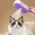 Peine explosivo para mascotas, peine de masaje con spray eléctrico para gatos y perros, spray de un solo toque, masaje antivuelo, peine para baño para gatos