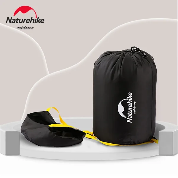 kf-S47760bf530934003bedfb8c947586c03F Bolsa de compresión Naturehike para saco de dormir de 3-4kg, saco de almacenamiento de accesorios portátiles de viaje multifuncional a prueba de salpicaduras para acampar