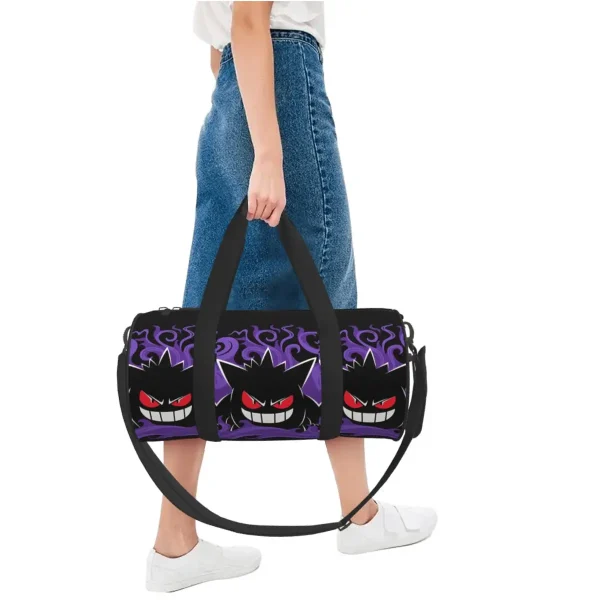 Bolsa de viaje Gengar P-Pokemons, bolsas deportivas de gran capacidad, bolsa de gimnasio impermeable con patrón para hombre, bolsa de Fitness colorida a la moda