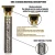 Afeitadora de pelo eléctrica inalámbrica T9, recortadora de pelo, electrodomésticos, maquinillas de afeitar para peluquero de viaje, máquina de afeitar para hombres, recortadora para hombre