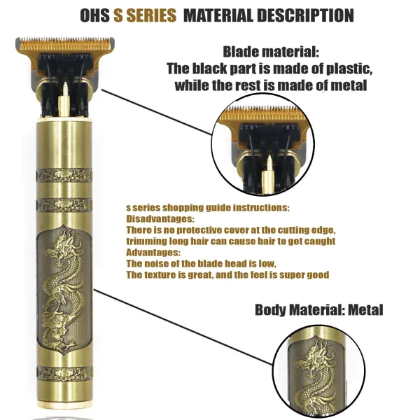 Afeitadora de pelo eléctrica inalámbrica T9, recortadora de pelo, electrodomésticos, maquinillas de afeitar para peluquero de viaje, máquina de afeitar para hombres, recortadora para hombre