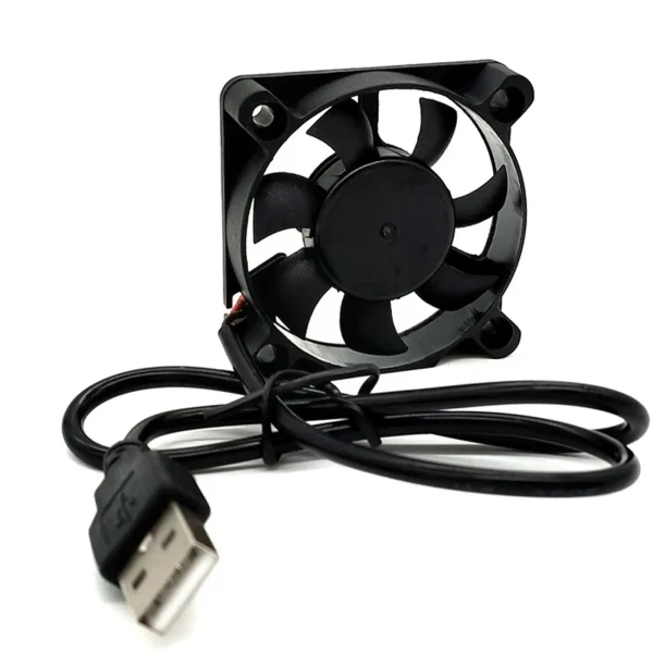 Ventilador de refrigeración sin escobillas de 5V, ventilador USB, caja de ordenador, Enfriador de 2500RPM, radiador de CPU PBT impregnado por aceite, ventilador USB, dispositivos USB para PC