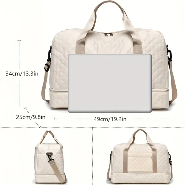 kf-Safe83dd2c98c458cb76d4803a355a5d1j Bolsa de lona de lujo: elegante y duradera con divisor impermeable, separación húmeda/seca y prácticas bolsillos laterales