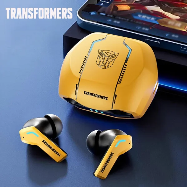 kf-Sb342c9e0a37345f9bc0190fc5174aa6bf Transformers TF-T06 auriculares Bluetooth 5,3 modo Dual reducción de ruido auriculares para videojuegos auriculares HIFI conexión estable