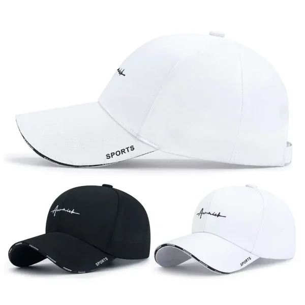 kf-Sc77da3aee9524adba2c42350479b8c68e Gorra de béisbol transpirable Unisex para hombre y mujer, gorra vacía superior para correr, sombrero para el sol, gorra de béisbol para espacio al aire libre, sombrero protector solar de verano