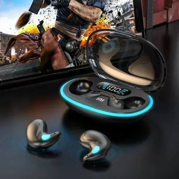 kf-Sd087c82a4c064d3fbc5434d6606cd734m Xiaomi X55 auriculares estéreo ocultos con micrófono llamada HD auriculares impermeables para dormir Mini auriculares inalámbricos TWS Bluetooth