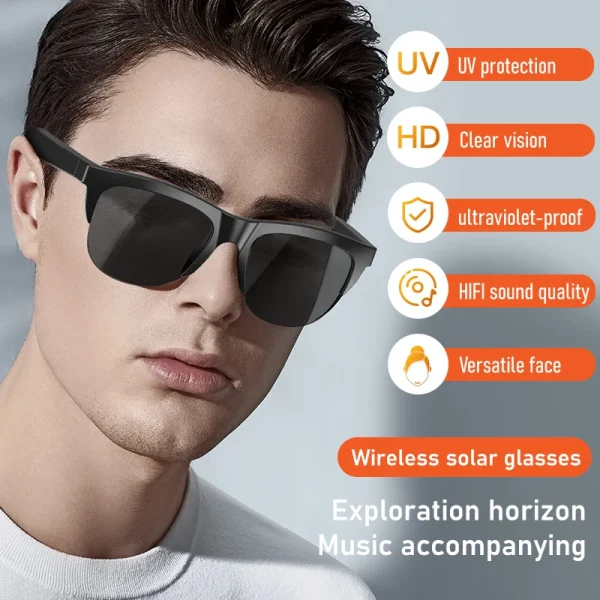 kf-Sf652888059e54d98a57d555e112c33d8B Xiaomi gafas inteligentes gafas de sol al aire libre Bluetooth5.3 llamada auriculares para deportes al aire libre impermeable Anti-UV hombre mujer gafas de sol 2025
