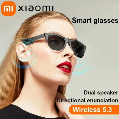 kf-Sf98925f87aa14c7d92a00b0a39bb41e0k Xiaomi gafas inteligentes gafas de sol al aire libre Bluetooth5.3 llamada auriculares para deportes al aire libre impermeable Anti-UV hombre mujer gafas de sol 2025