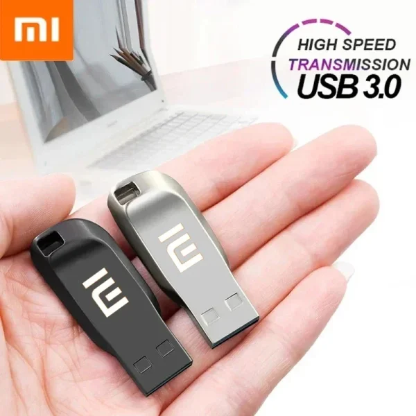 Xiaomi Flash Drives 2TB Usb 3,0 Mini Pendrive de Metal de alta velocidad 1TB 512GB Stick Unidad portátil Memoria impermeable almacenamiento U disco