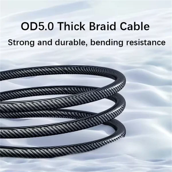 10036-u0xu8a.jpg Cables de carga NNBILI 120W USB C y USB A con pantalla LED, USB C=C-C,USB A=A-C,Xiaomi iPhone, Samsung no compatible