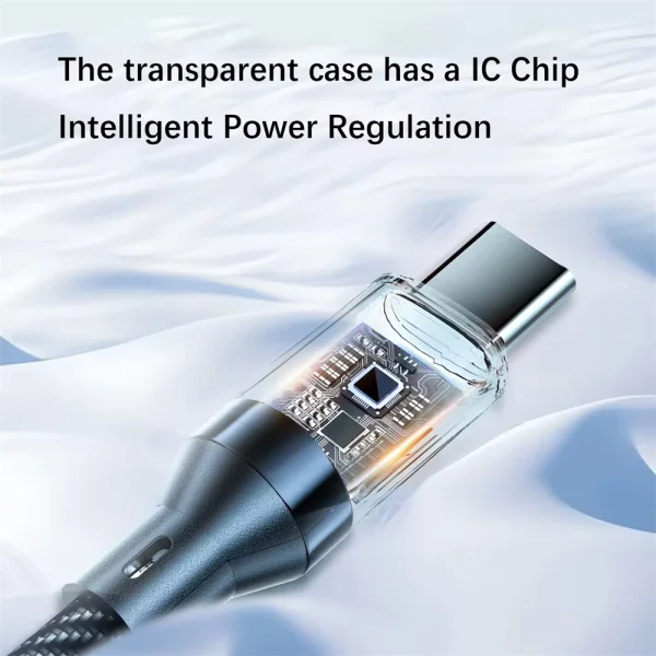 10036-zg15bg.jpg Cables de carga NNBILI 120W USB C y USB A con pantalla LED, USB C=C-C,USB A=A-C,Xiaomi iPhone, Samsung no compatible