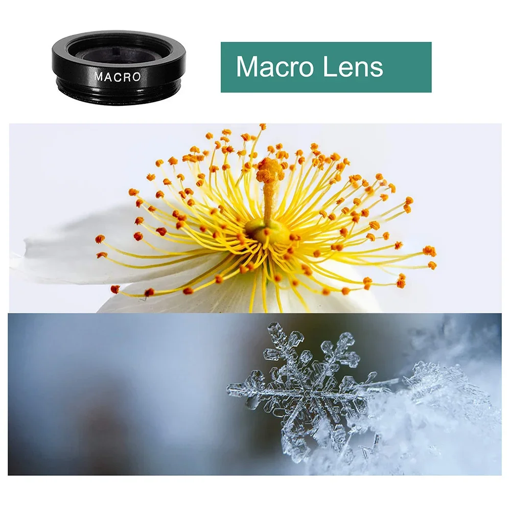 Universal 3 en 1 teléfono ojo de pez 0.67X gran angular Micro lente de cámara para iPhone Xiaomi Smartphone ojo de pez Zoom lente con Clip para teléfono