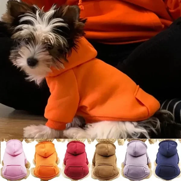 Sudaderas con capucha para perros de invierno, chaqueta para perros pequeños y medianos, abrigo para mascotas, ropa para cachorros, disfraz de Bulldog Chihuahuas, cachorro, mascota, otoño