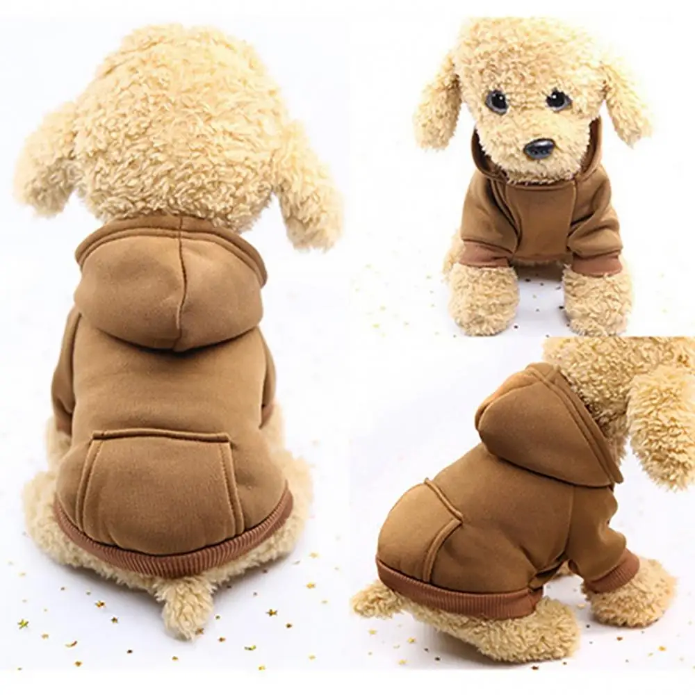 Sudaderas con capucha para perros de invierno, chaqueta para perros pequeños y medianos, abrigo para mascotas, ropa para cachorros, disfraz de Bulldog Chihuahuas, cachorro, mascota, otoño