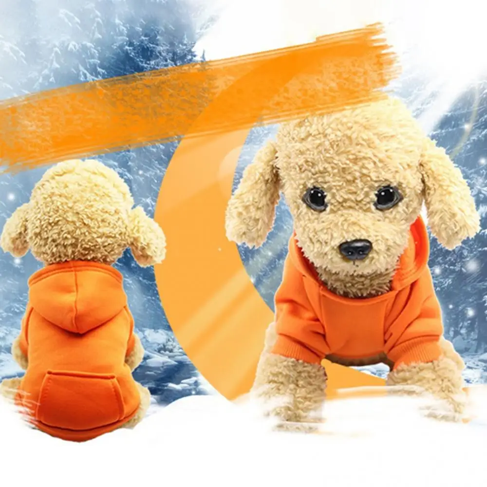 Sudaderas con capucha para perros de invierno, chaqueta para perros pequeños y medianos, abrigo para mascotas, ropa para cachorros, disfraz de Bulldog Chihuahuas, cachorro, mascota, otoño