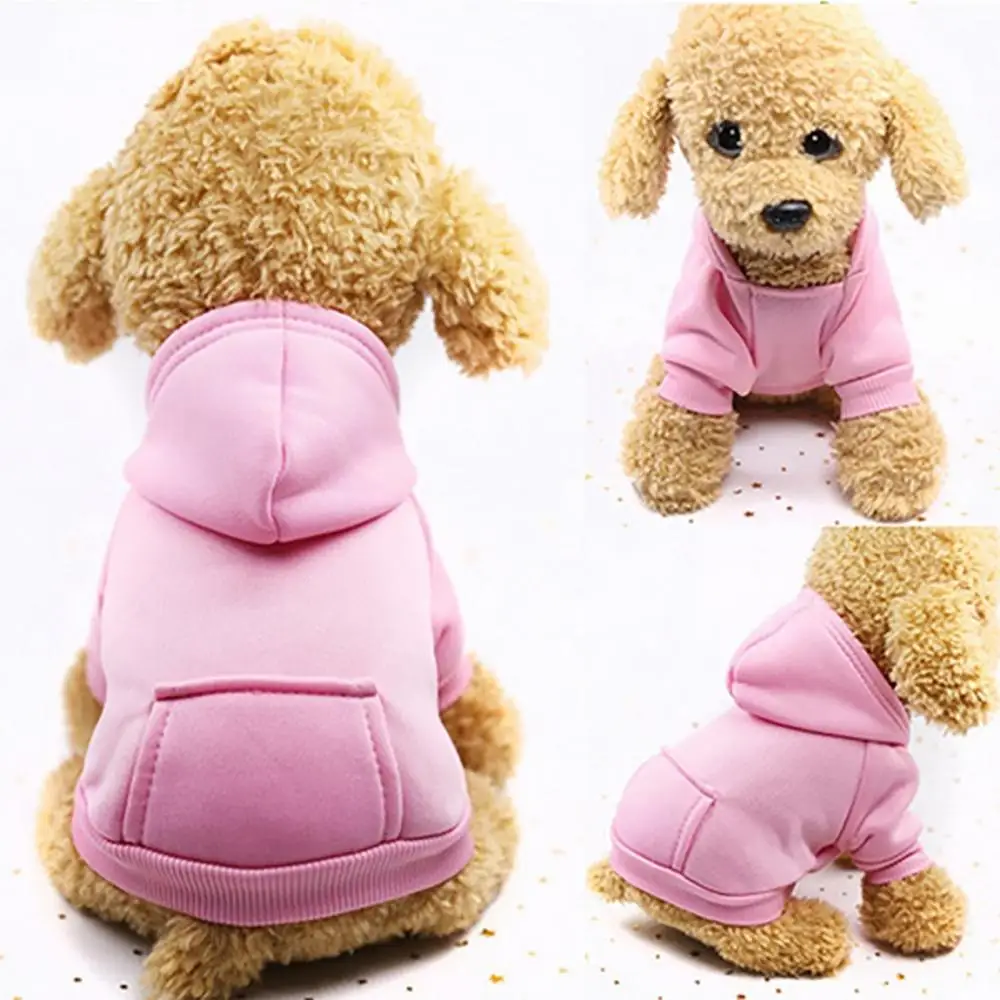 Sudaderas con capucha para perros de invierno, chaqueta para perros pequeños y medianos, abrigo para mascotas, ropa para cachorros, disfraz de Bulldog Chihuahuas, cachorro, mascota, otoño