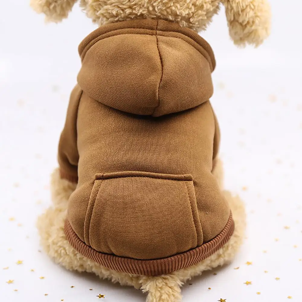 Sudaderas con capucha para perros de invierno, chaqueta para perros pequeños y medianos, abrigo para mascotas, ropa para cachorros, disfraz de Bulldog Chihuahuas, cachorro, mascota, otoño