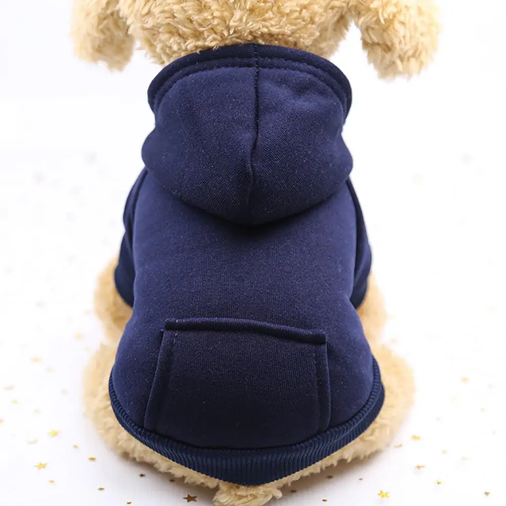 Sudaderas con capucha para perros de invierno, chaqueta para perros pequeños y medianos, abrigo para mascotas, ropa para cachorros, disfraz de Bulldog Chihuahuas, cachorro, mascota, otoño