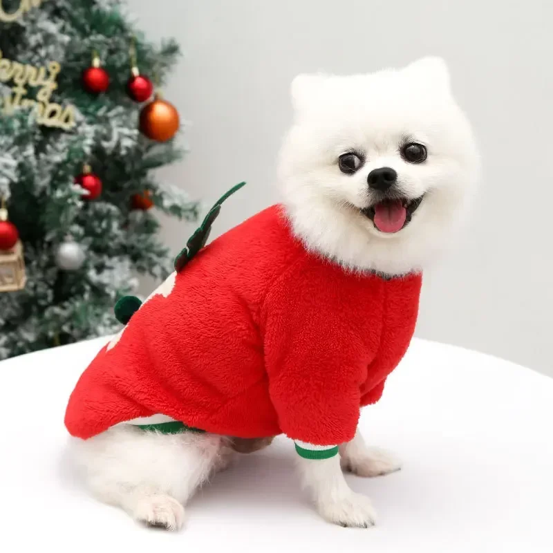 Ropa navideña para perros, ropa cálida de invierno para mascotas para perros pequeños y medianos, alce, Papá Noel, abrigo para perros y gatos, sudaderas con capucha, disfraz navideño para perros Ropa navideña para perros, ropa cálida de invierno para mascotas para perros pequeños y medianos, alce, Papá Noel, abrigo para perros y gatos, sudaderas con capucha, disfraz navideño para perros