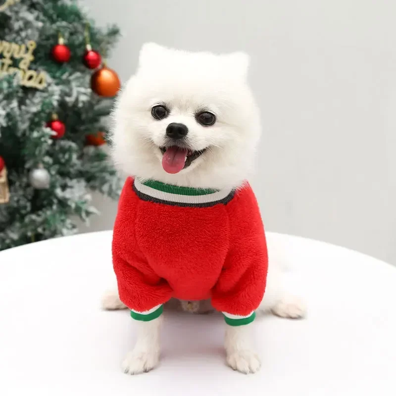 Ropa navideña para perros, ropa cálida de invierno para mascotas para perros pequeños y medianos, alce, Papá Noel, abrigo para perros y gatos, sudaderas con capucha, disfraz navideño para perros Ropa navideña para perros, ropa cálida de invierno para mascotas para perros pequeños y medianos, alce, Papá Noel, abrigo para perros y gatos, sudaderas con capucha, disfraz navideño para perros