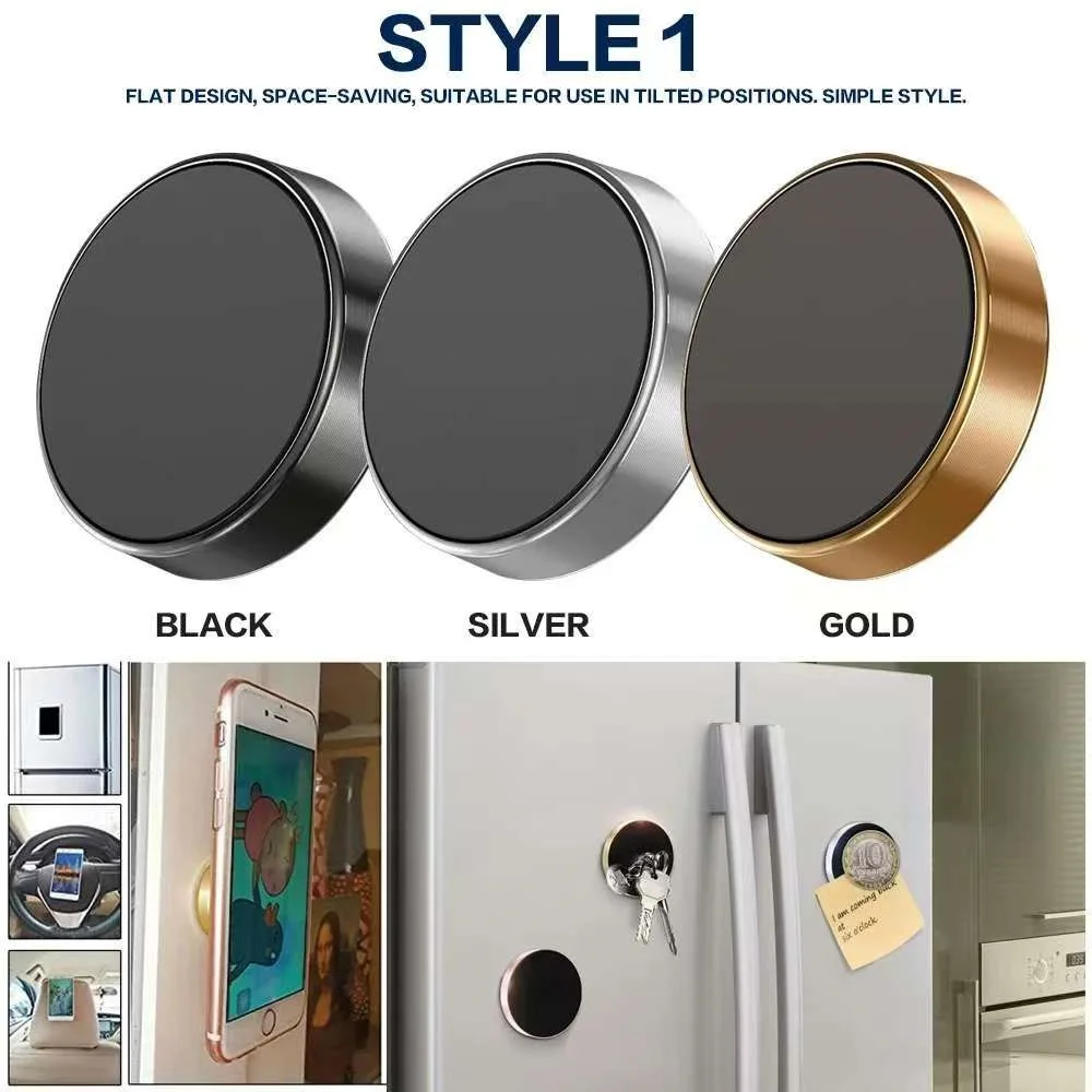 Soporte magnético Universal para teléfono de coche, pegatina magnética para salpicadero de iPhone, Xiaomi, Huawei, Samsung Soporte magnético Universal para teléfono de coche, pegatina magnética para salpicadero de iPhone, Xiaomi, Huawei, Samsung