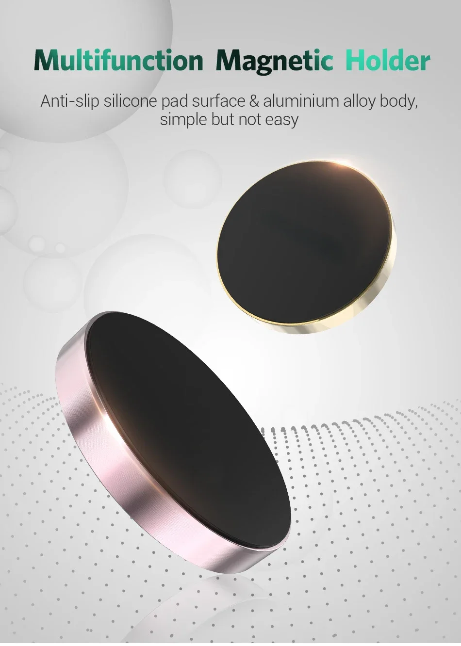 Soporte magnético Universal para teléfono de coche, pegatina magnética para salpicadero de iPhone, Xiaomi, Huawei, Samsung Soporte magnético Universal para teléfono de coche, pegatina magnética para salpicadero de iPhone, Xiaomi, Huawei, Samsung