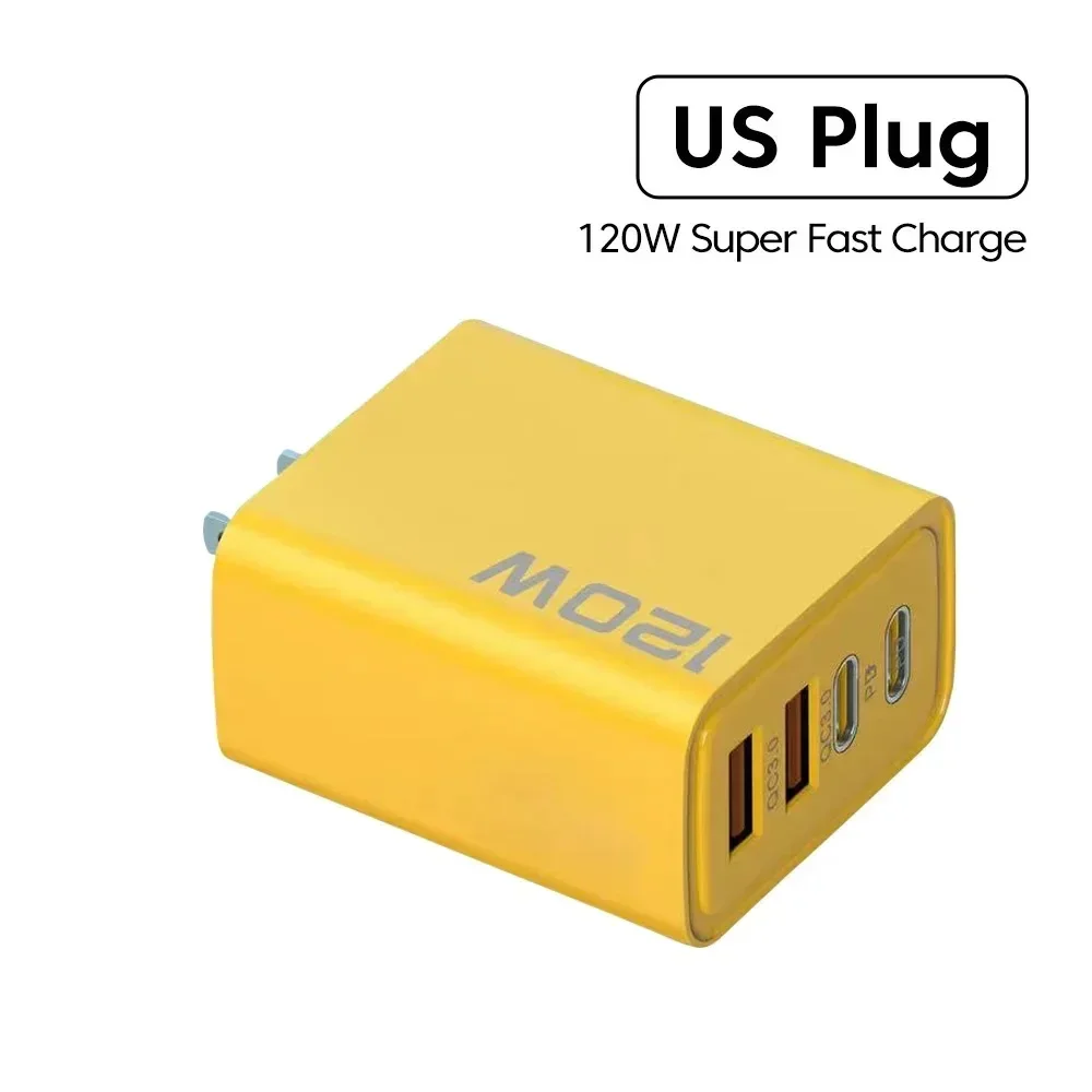 Yellow US Plug
