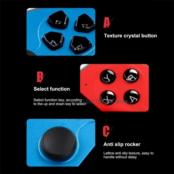 Consola de videojuegos portátil X7/X7 Plus/X12/X12 Plus, reproductor de juegos con pantalla HD de 4,3/5,1/7,1 pulgadas, más de 10000 juegos clásicos integrados